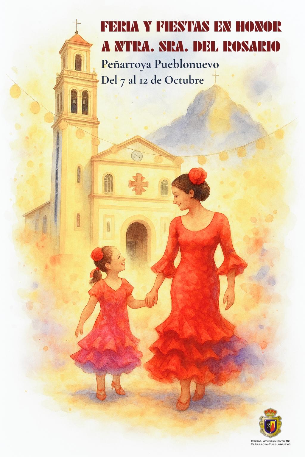 Fiestas patronales en honor de la Virgen del Rosario 2025 Peñarroya-Pueblonuevo